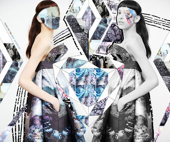 3. mary-katrantzou-fashion-designer-aw13-winter-autumn-collection-catwalk-london-new-york-collage-clothing-vogue-editorial-preview-geometric-fashion-style-vasare-nar