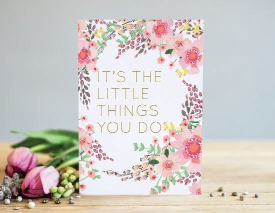 Blog- Little Things Card