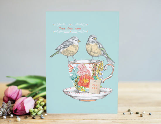 Blog- Tea for Two Card