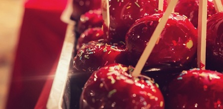 bonfire night toffee apples