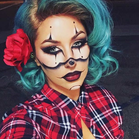 Clown Makeup DIY Halloween
