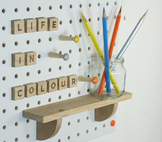 Home Inspiration - Custom Pegboards!