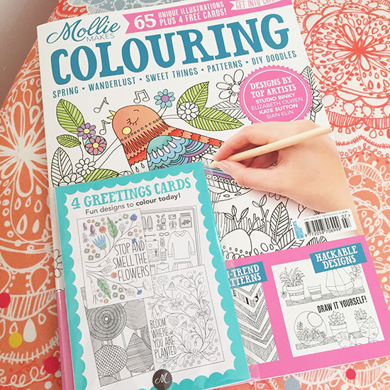 Studio News - Mollie Makes Colouring Book!