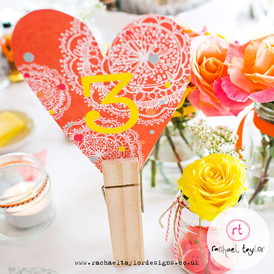 Wedding & Party Season - Table Numbers!