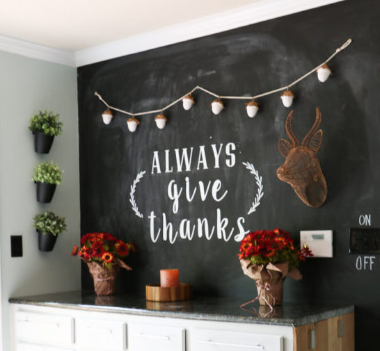 Interiors Roundup - Expressive Chalkboard Walls!