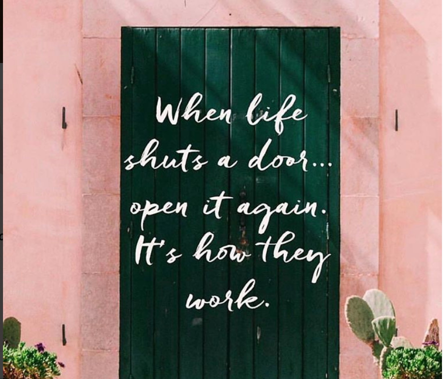 Friday Inspo - Opening Doors again...