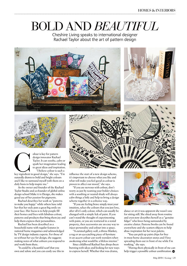 Cheshire Living Magazine Feature!