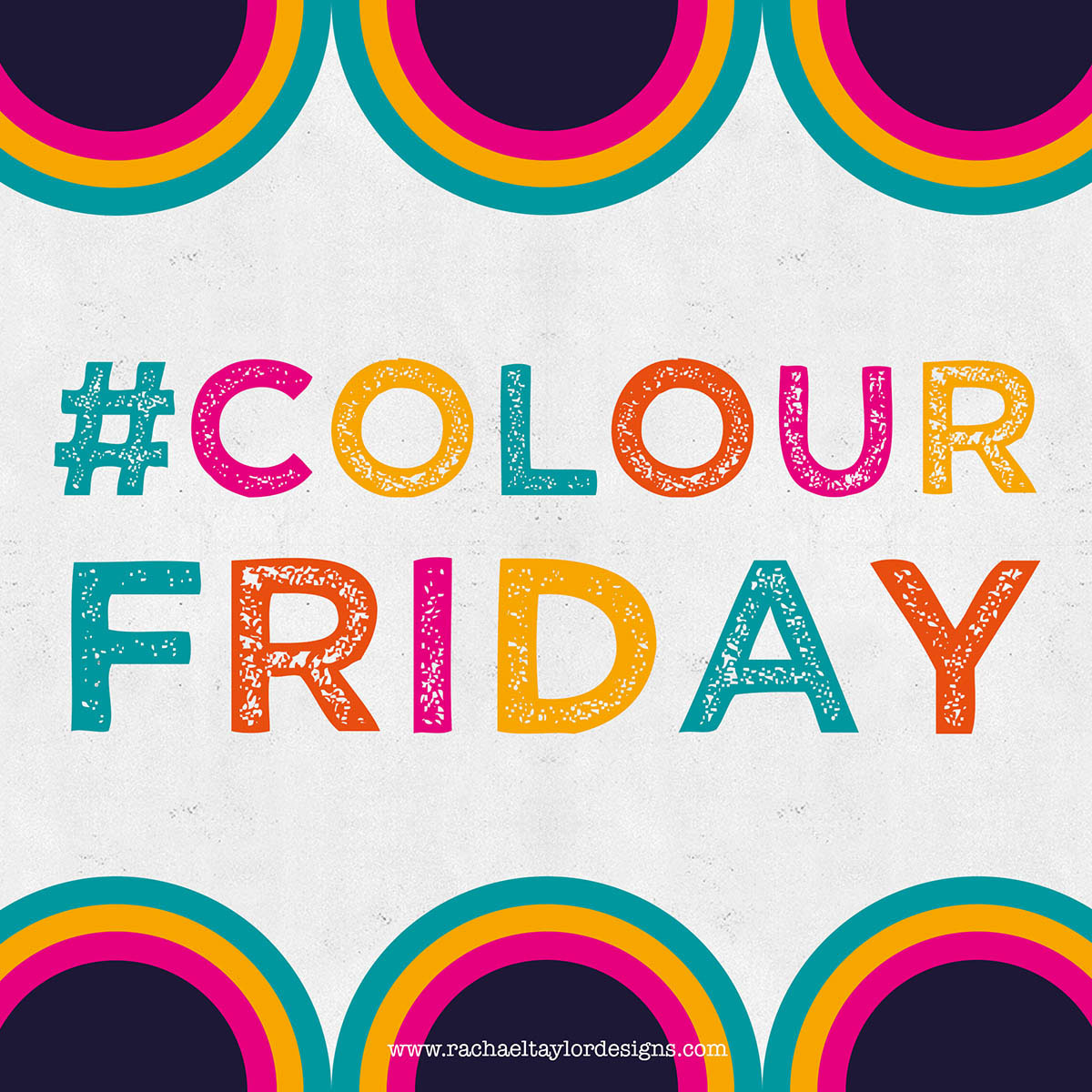 Celebrating #ColourFriday + supporting small business!