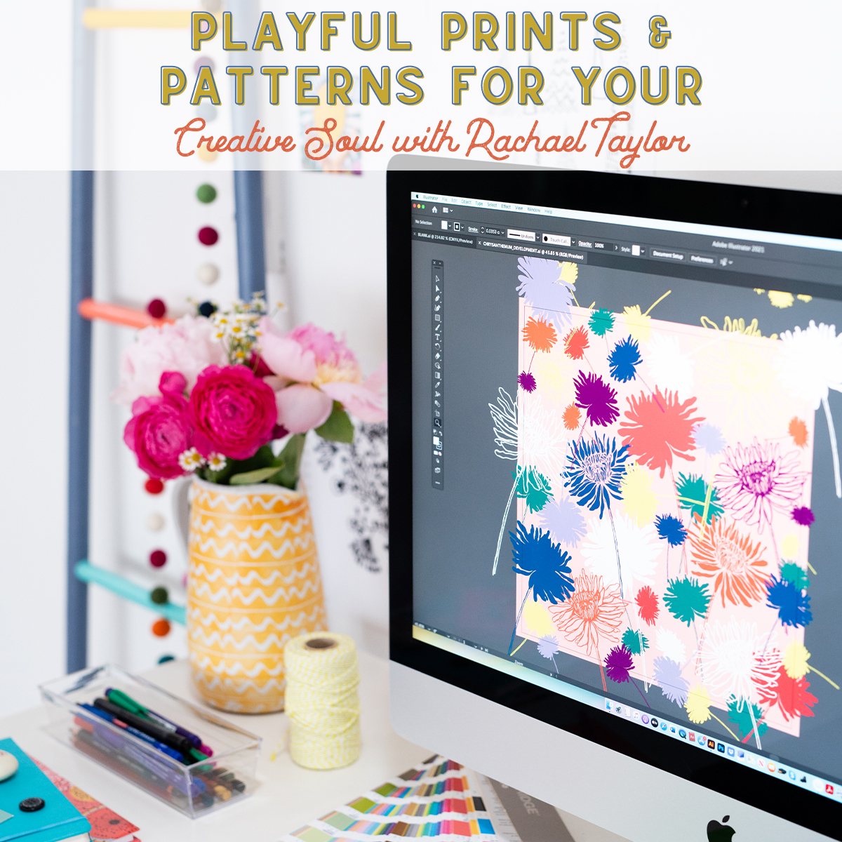 Learn how to transform doodles into patterns!