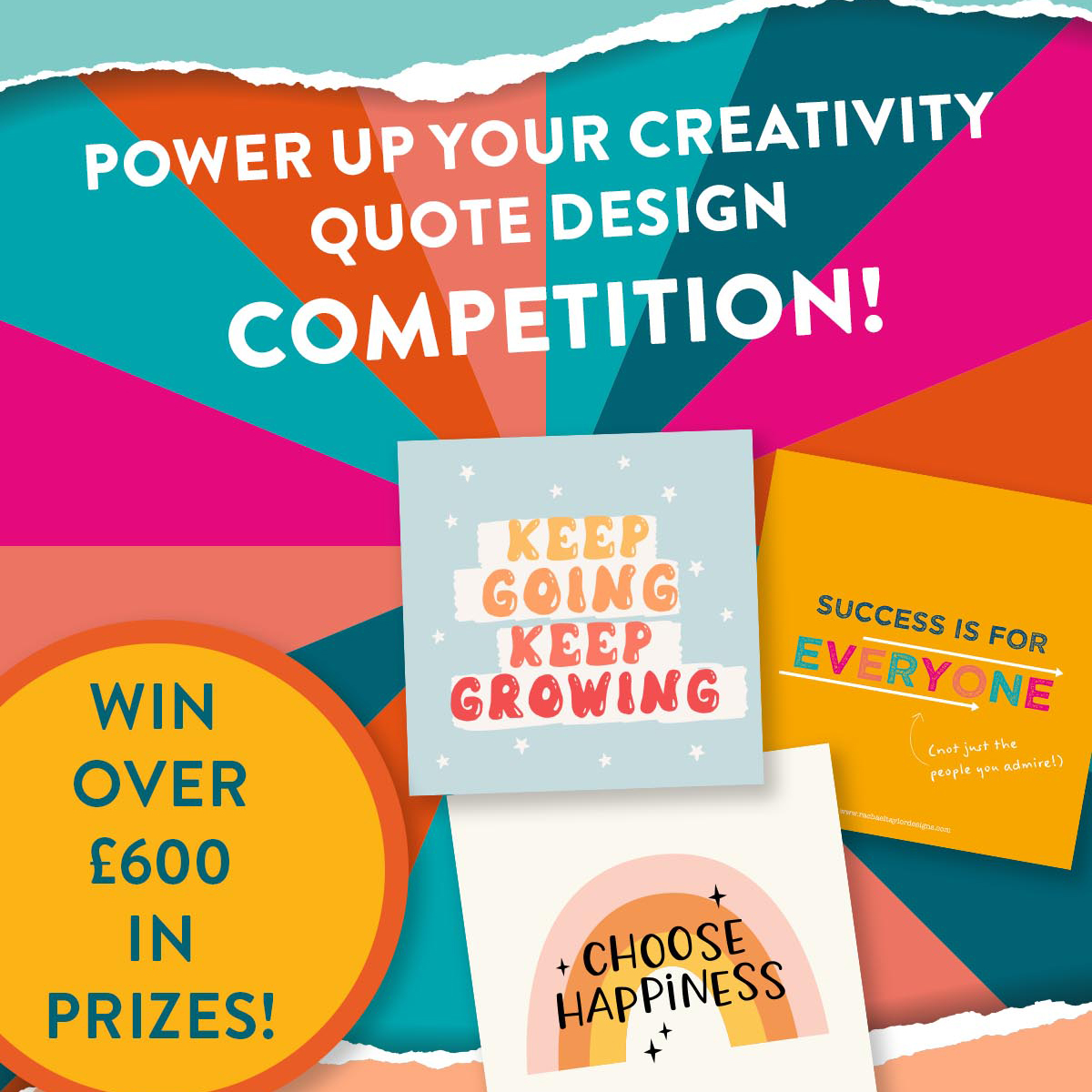 POWER UP YOUR CREATIVITY QUOTE DESIGN COMPETITION
