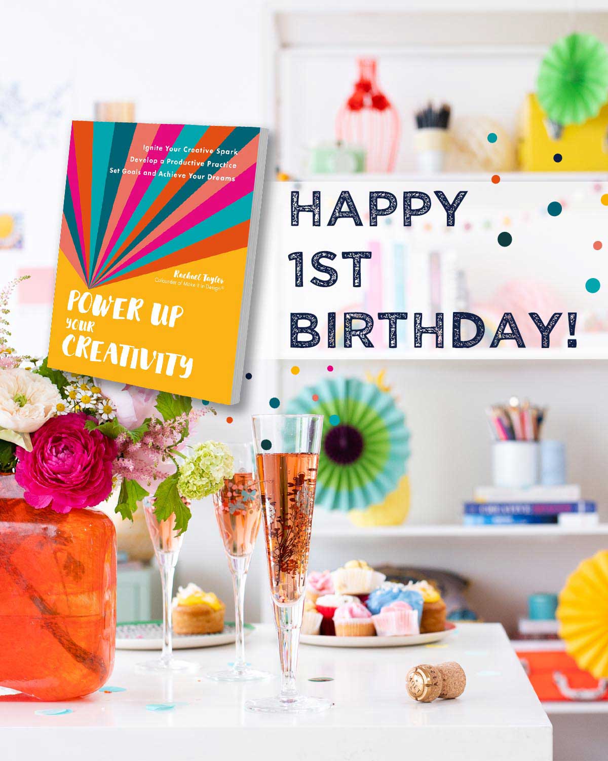 Happy 1st Birthday to Power Up Your Creativity!