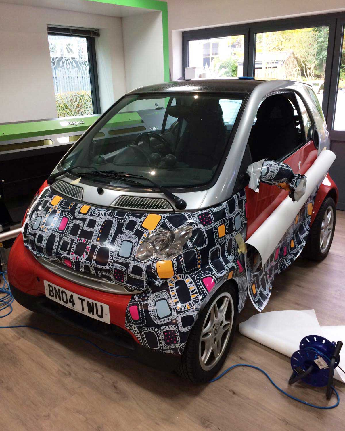A dream come true... my design on a car!
